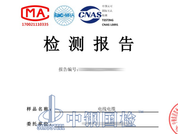 電線電纜老化檢測(cè)報(bào)告